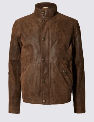 Geniune Leather Casual Biker Jacket